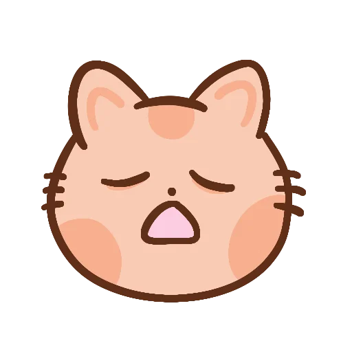 Стикер из набора @katustudio для Телеграм: Статические 😩