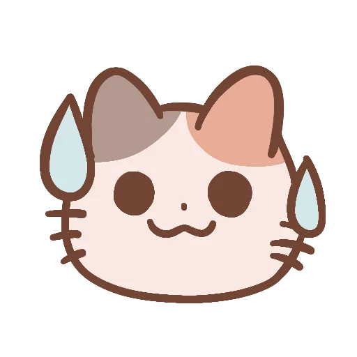 Стикер из набора @katustudio для Телеграм: Статические 🥲