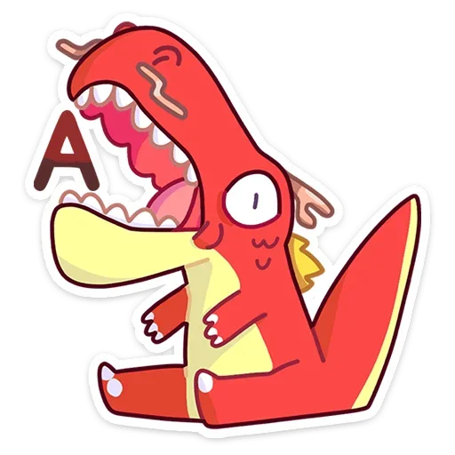 Стикер из набора Лун (@TgSticker) для Телеграм: Статические 😲