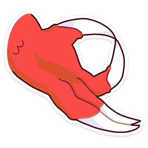 Стикер из набора Лун (@TgSticker) для Телеграм: Статические 😒