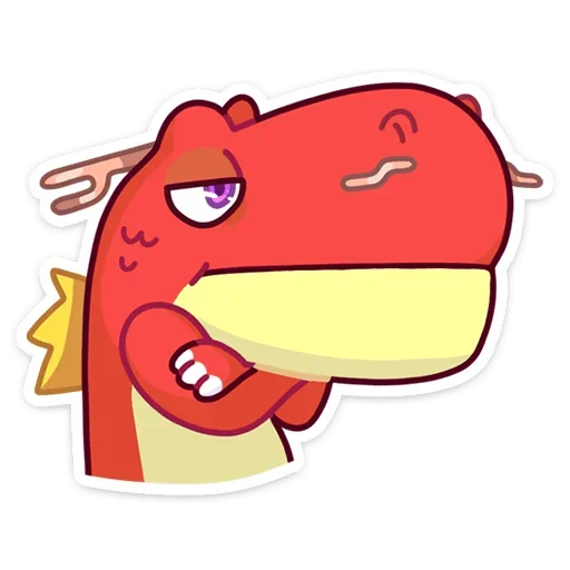 Стикер из набора Лун (@TgSticker) для Телеграм: Статические 😐