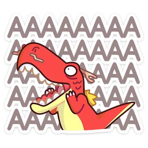 Стикер из набора Лун (@TgSticker) для Телеграм: Статические 😲