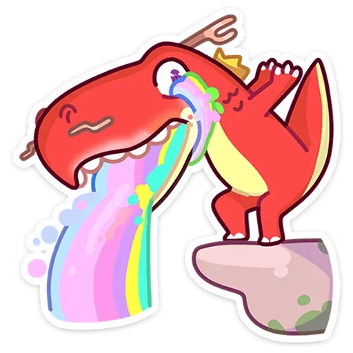 Стикер из набора Лун (@TgSticker) для Телеграм: Статические 🌈