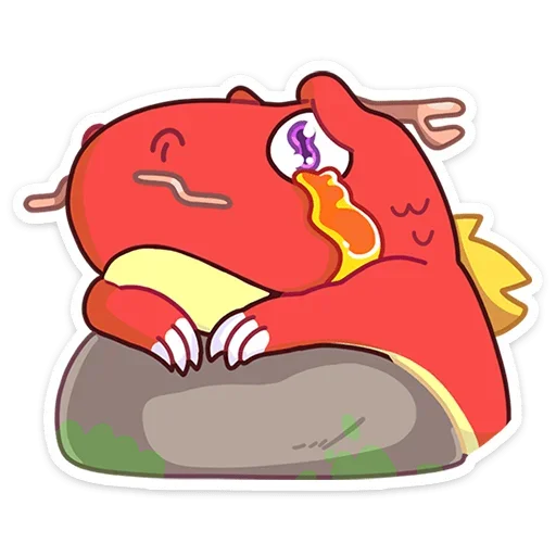 Стикер из набора Лун (@TgSticker) для Телеграм: Статические 😭