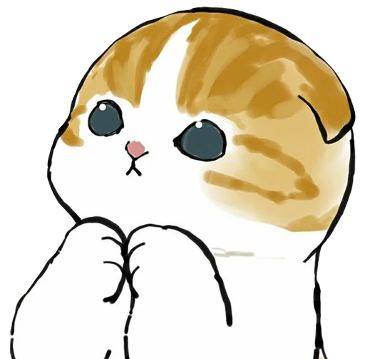 Стикер из набора mofu_sand для Телеграм: Статические 💖