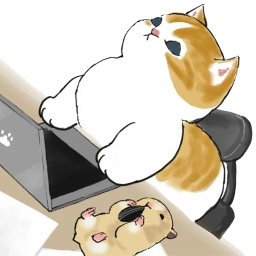 Стикер из набора mofu_sand для Телеграм: Статические 💞