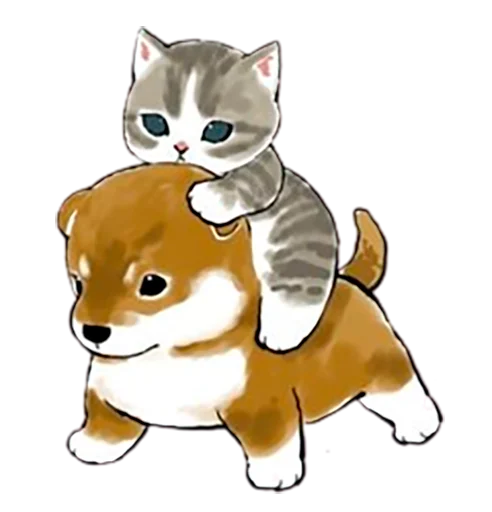 Стикер из набора mofu_sand для Телеграм: Статические 💞