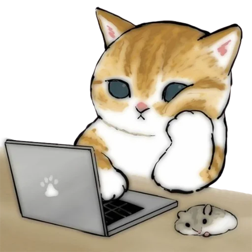 Стикер из набора mofu_sand для Телеграм: Статические 💞