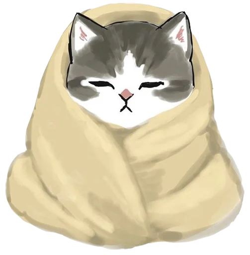 Стикер из набора mofu_sand для Телеграм: Статические 💖