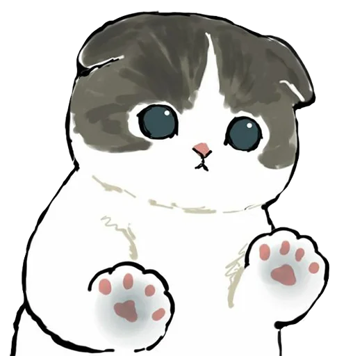 Стикер из набора mofu_sand для Телеграм: Статические 💖
