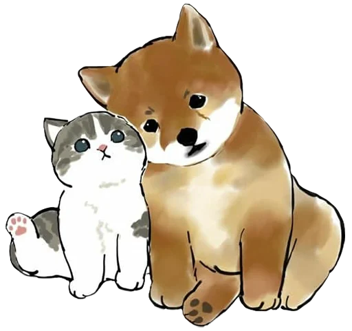 Стикер из набора mofu_sand для Телеграм: Статические 💖