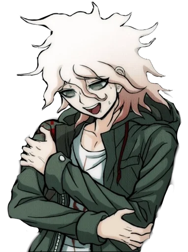 Стикер из набора nagito komaeda :: @fStikBot для Телеграм: Статические 🥶