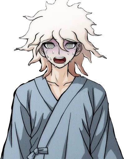 Стикер из набора nagito komaeda :: @fStikBot для Телеграм: Статические 🥴