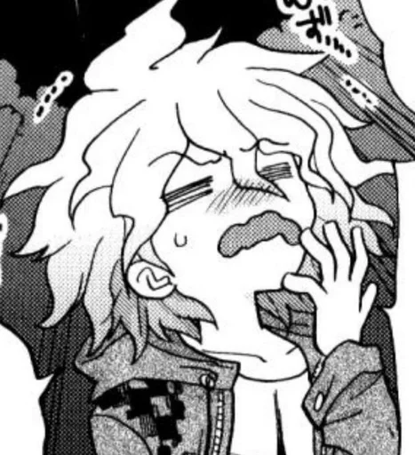 Стикер из набора nagito komaeda :: @fStikBot для Телеграм: Статические 😭