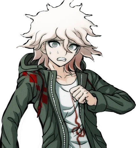 Стикер из набора nagito komaeda :: @fStikBot для Телеграм: Статические 😬