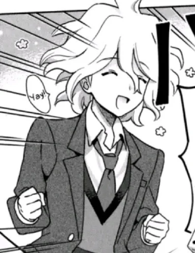 Стикер из набора nagito komaeda :: @fStikBot для Телеграм: Статические 🥰