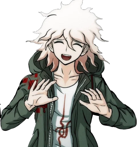 Стикер из набора nagito komaeda :: @fStikBot для Телеграм: Статические 😅
