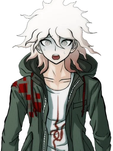 Стикер из набора nagito komaeda :: @fStikBot для Телеграм: Статические 😨
