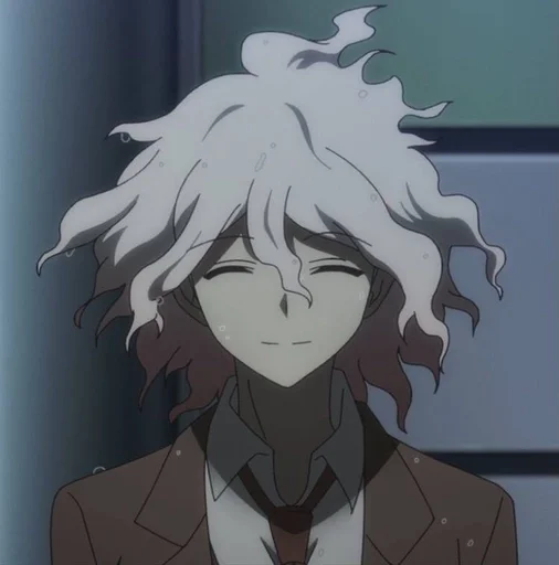 Стикер из набора nagito komaeda :: @fStikBot для Телеграм: Статические 😼