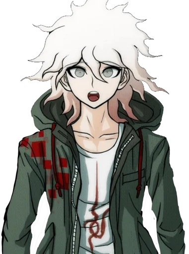 Стикер из набора nagito komaeda :: @fStikBot для Телеграм: Статические 😲