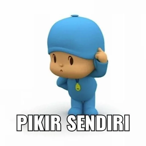 Стикерпак pocoyo pocoyo для Телеграм: Статические