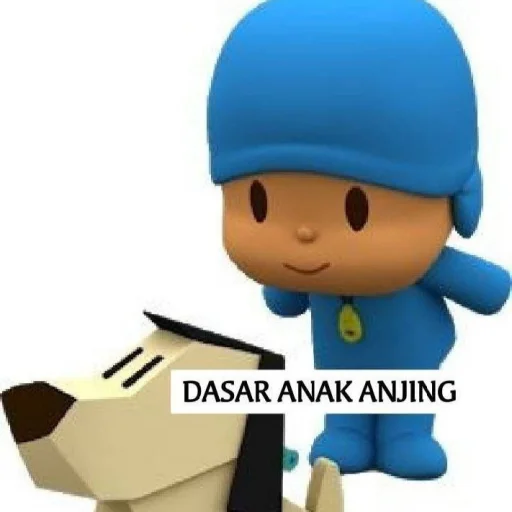 Стикер из набора pocoyo pocoyo для Телеграм: Статические 🍭