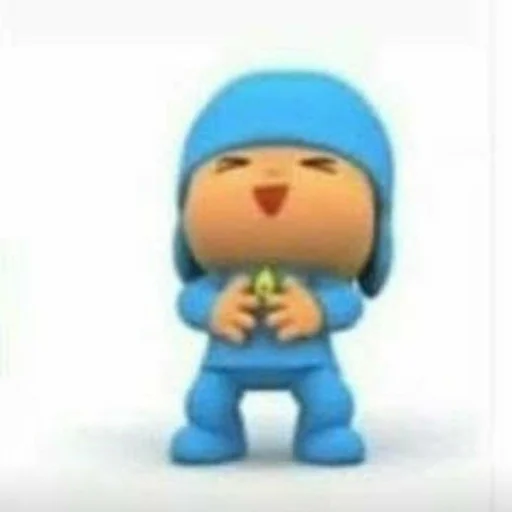 Стикер из набора pocoyo pocoyo для Телеграм: Статические 😻