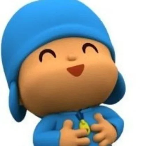 Стикер из набора pocoyo pocoyo для Телеграм: Статические 🦷
