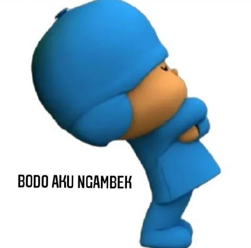 Стикер из набора pocoyo pocoyo для Телеграм: Статические 🤖