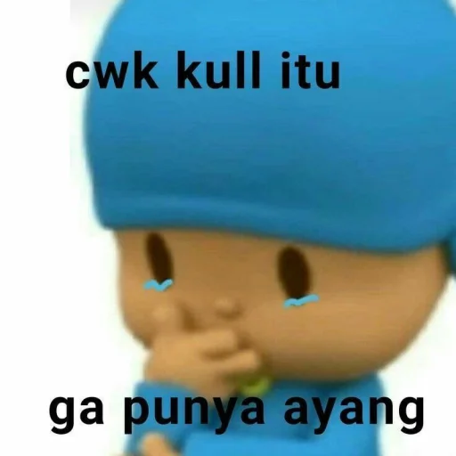 Стикер из набора pocoyo pocoyo для Телеграм: Статические ✈️