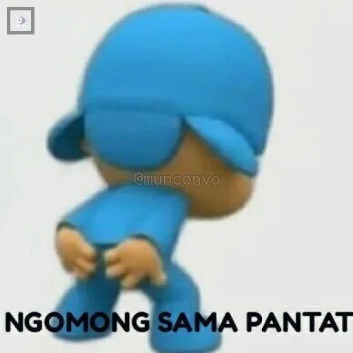 Стикер из набора pocoyo pocoyo для Телеграм: Статические 📷