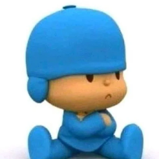 Стикер из набора pocoyo pocoyo для Телеграм: Статические 🧍