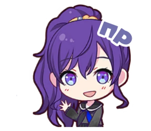 Стикер из набора puka puka 2 𖤐 :: @fStikBot для Телеграм: Статические 👋