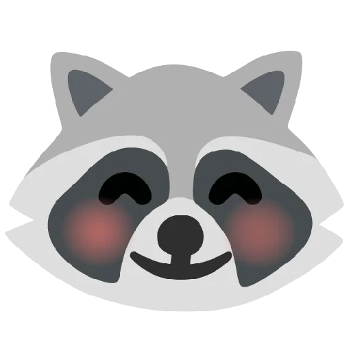 Стикер из набора Raccmoji для Телеграм: Статические 😊