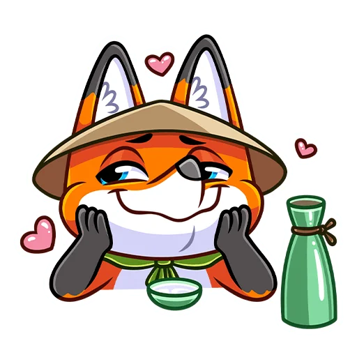 Стикер из набора Рю :: @stickroom для Телеграм: Статические 😍