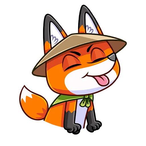Стикер из набора Рю :: @stickroom для Телеграм: Статические 😛