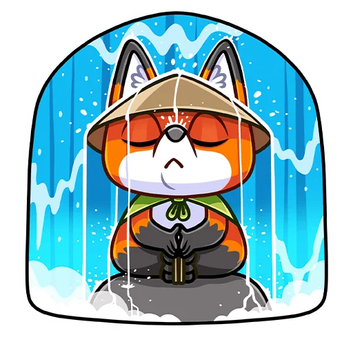 Стикер из набора Рю :: @stickroom для Телеграм: Статические 🙂