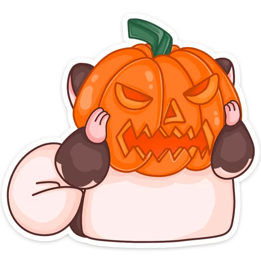Стикер из набора Руди :: @TgSticker для Телеграм: Статические 🎃