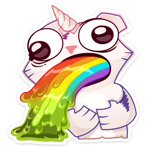 Стикер из набора Бумажный тигр Руммка :: @stickroom для Телеграм: Статические 🤢