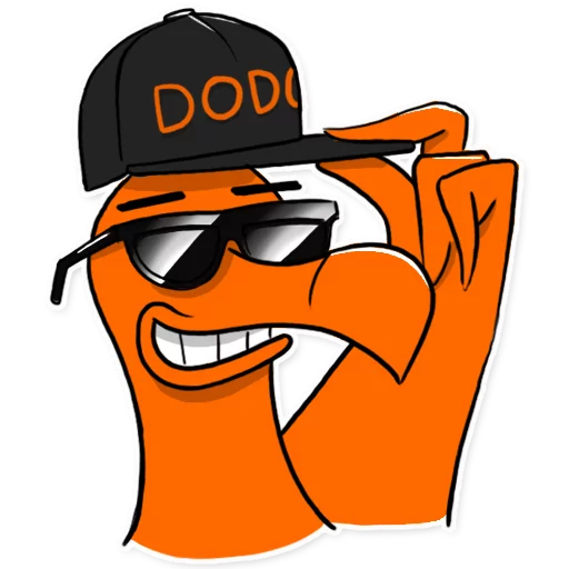 Стикер из набора Dodo для Телеграм: Статические 😎