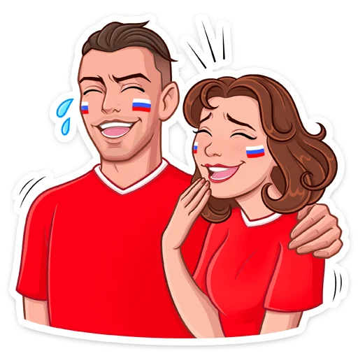 Стикер из набора Заряди сборную! :: @stickroom для Телеграм: Статические 😂