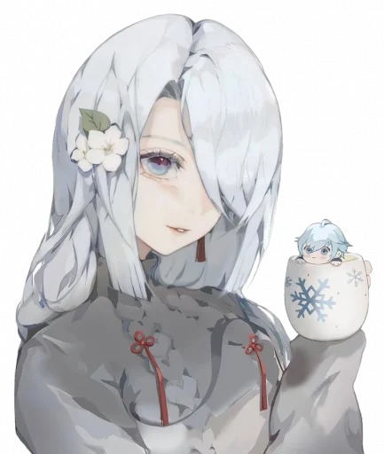 Стикер из набора 沉禾 🍡 @fordgenshin для Телеграм: Статические 🍡