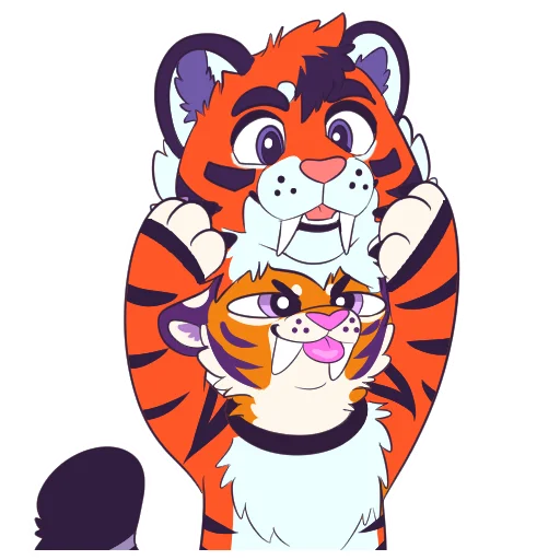 Стикер из набора Hours для Телеграм: Статические 🐯