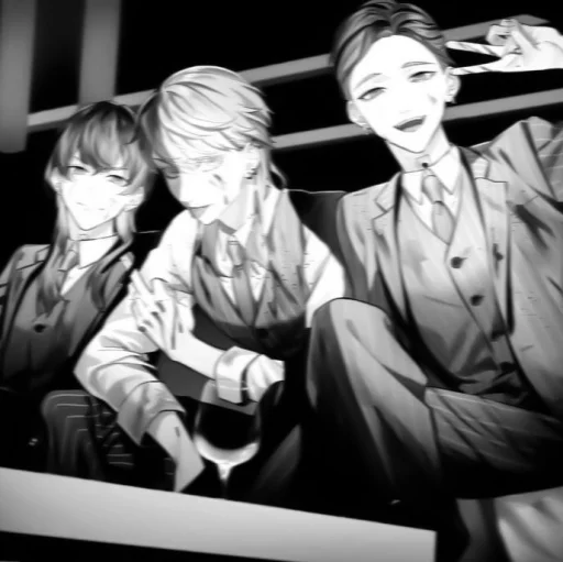 Стикер из набора » 📼 ran & sanzu & rindo ! - @smstickerr для Телеграм: Статические 📼