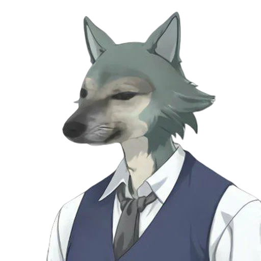 Стикер из набора @somebadmemes 3 (by @WeirdSeason) для Телеграм: Статические 🐺