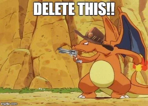 Стикер из набора @somebadmemes 3 (by @WeirdSeason) для Телеграм: Статические 🔫