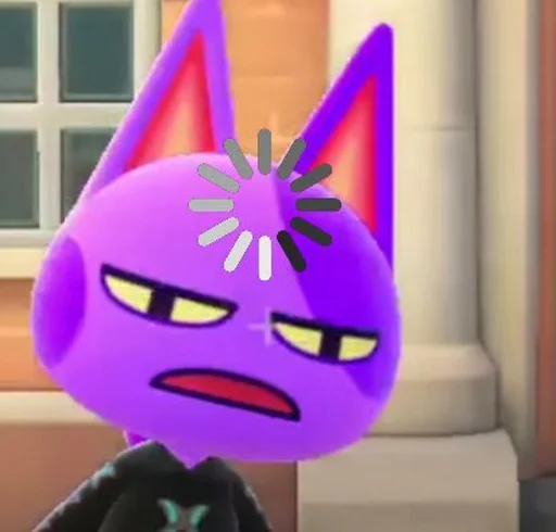Стикер из набора @somebadmemes 3 (by @WeirdSeason) для Телеграм: Статические 🐱