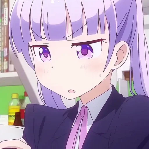 Стикер из набора suzukaze aoba @Moontelaxx для Телеграм: Статические 💜