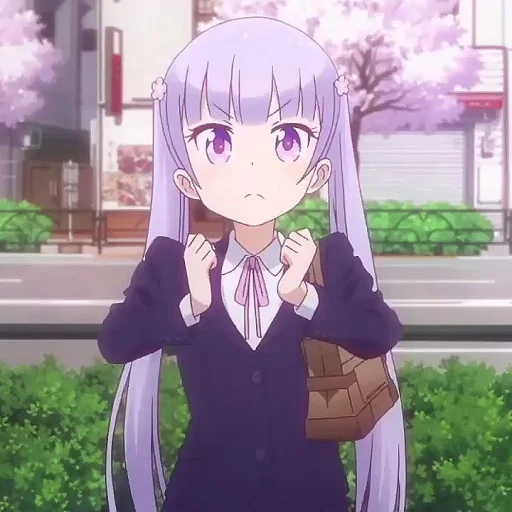 Стикер из набора suzukaze aoba @Moontelaxx для Телеграм: Статические 💜
