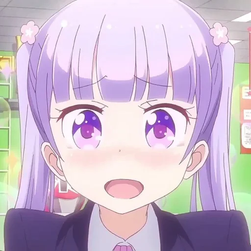 Стикер из набора suzukaze aoba @Moontelaxx для Телеграм: Статические 💜